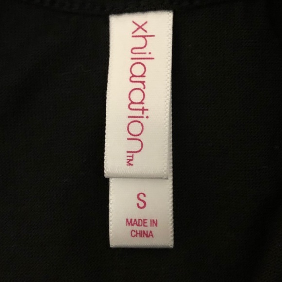 Girls black dress top size S - Picture 3 of 3